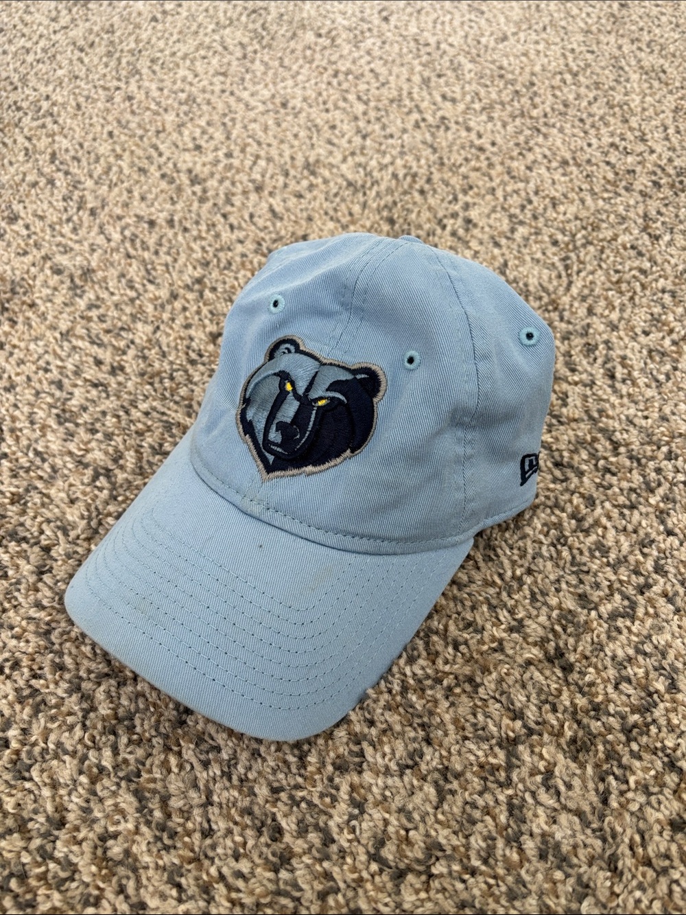 Grizzlies Blue Grizz Patch Cap